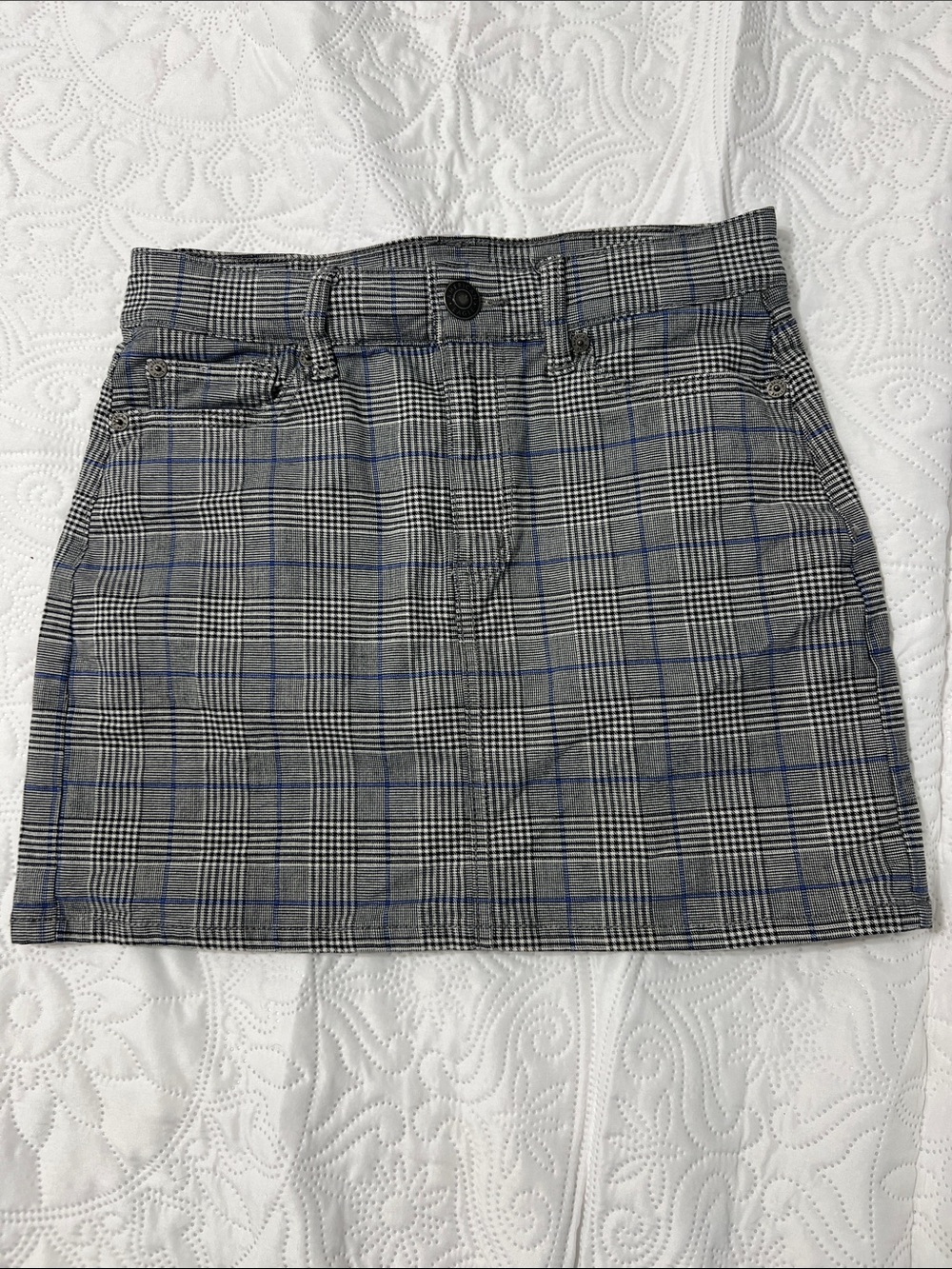 Small Plaid American Eagle Skirt